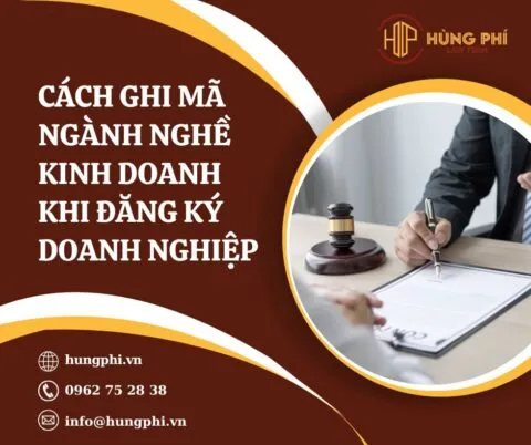 Cách ghi ngành nghề kinh doanh chính xác theo quy định pháp luật