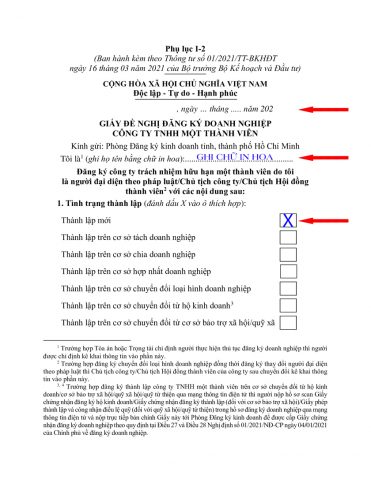 Cách Ghi Giấy Đề Nghị Đăng Ký Hộ Kinh Doanh Chuẩn Nhất