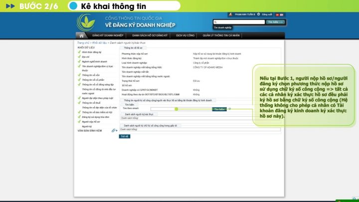 Cách Nộp Đăng Ký Kinh Doanh Qua Mạng: Hướng Dẫn Toàn Diện