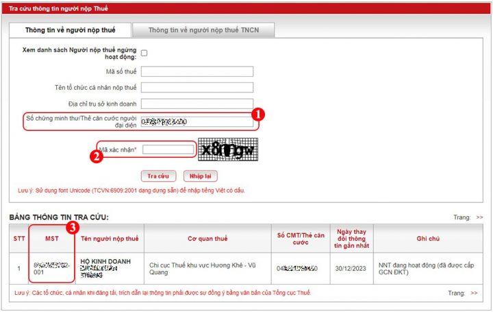 Cách Tra MST Hộ Kinh Doanh Hiệu Quả Và Chính Xác Cách Tra MST Hộ Kinh Doanh Hiệu Quả Và Chính Xác