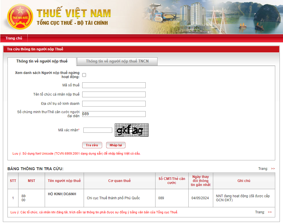 Cách Tra Cứu Mã Số Thuế Của Hộ Kinh Doanh Chuẩn Xác