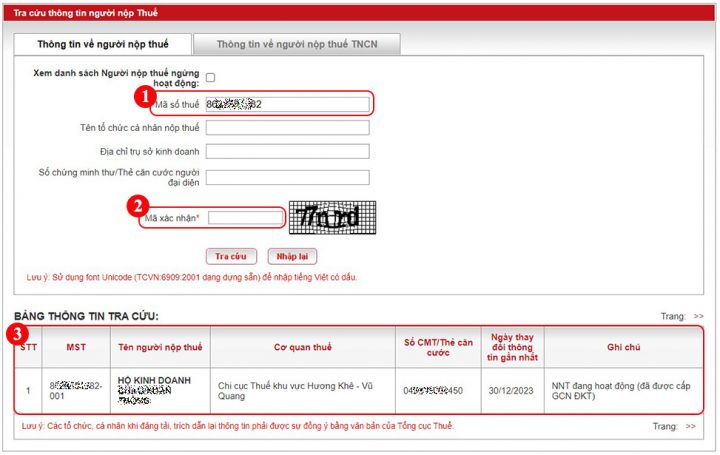 Cách Tra MST Hộ Kinh Doanh Hiệu Quả Và Chính Xác