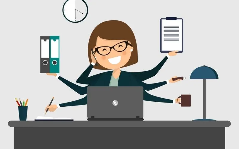 Giao diện dashboard hiển thị biểu đồ và danh sách các nhiệm vụ cần thực hiện trong dự án