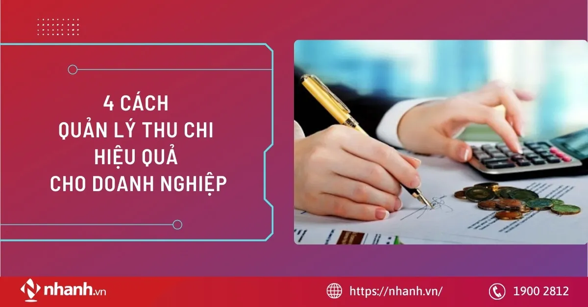 quản lý thu chi doanh nghiệp