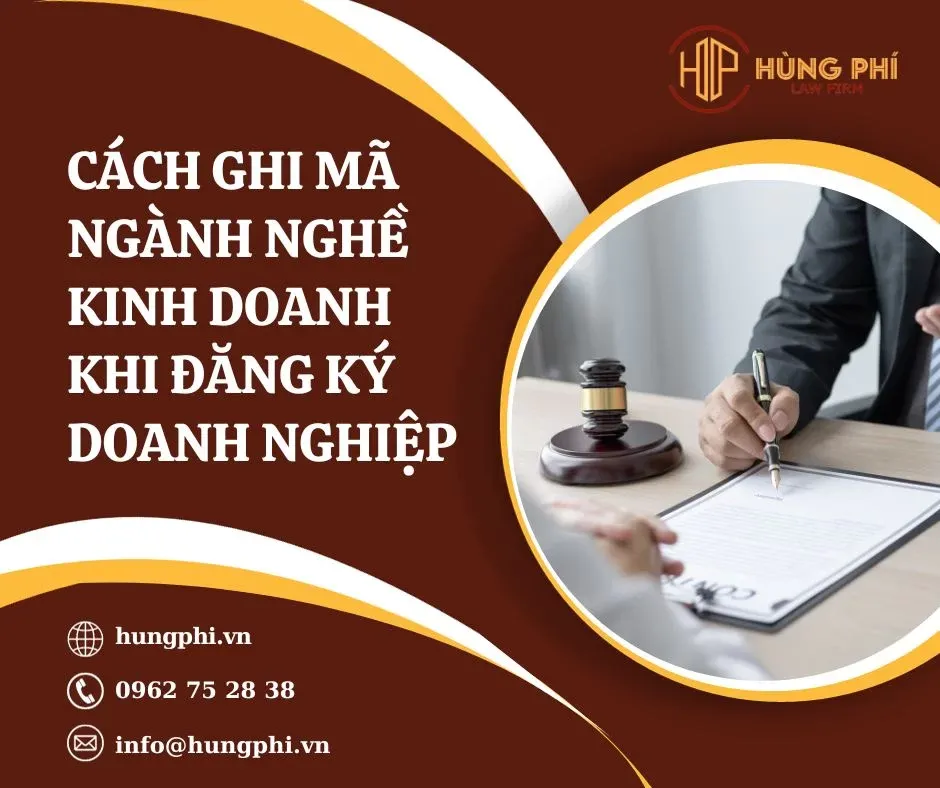 Hướng dẫn cách ghi mã ngành nghề đăng ký kinh doanh chính xác theo quy định pháp luật