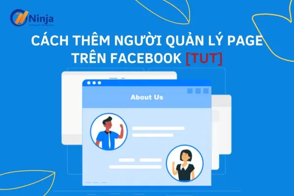 Biểu tượng quản lý và phân quyền Fanpage Facebook