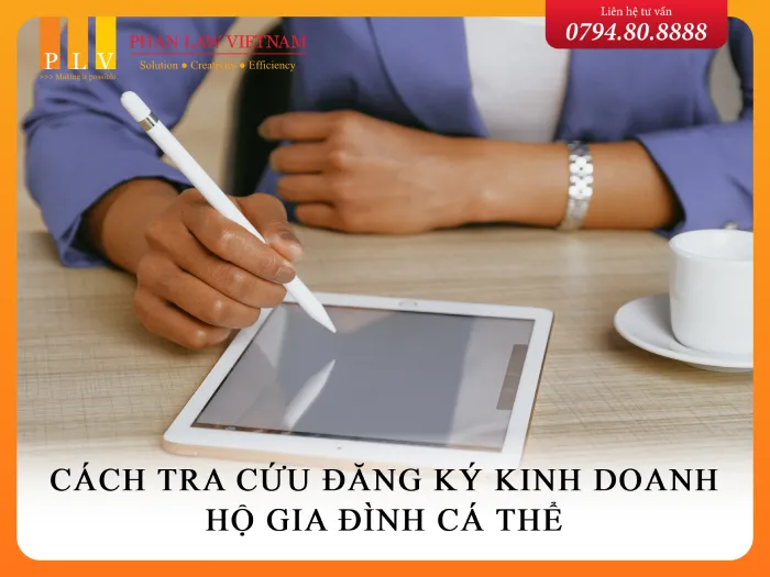Tra cứu giấy chứng nhận đăng ký kinh doanh hộ gia đình cá thể