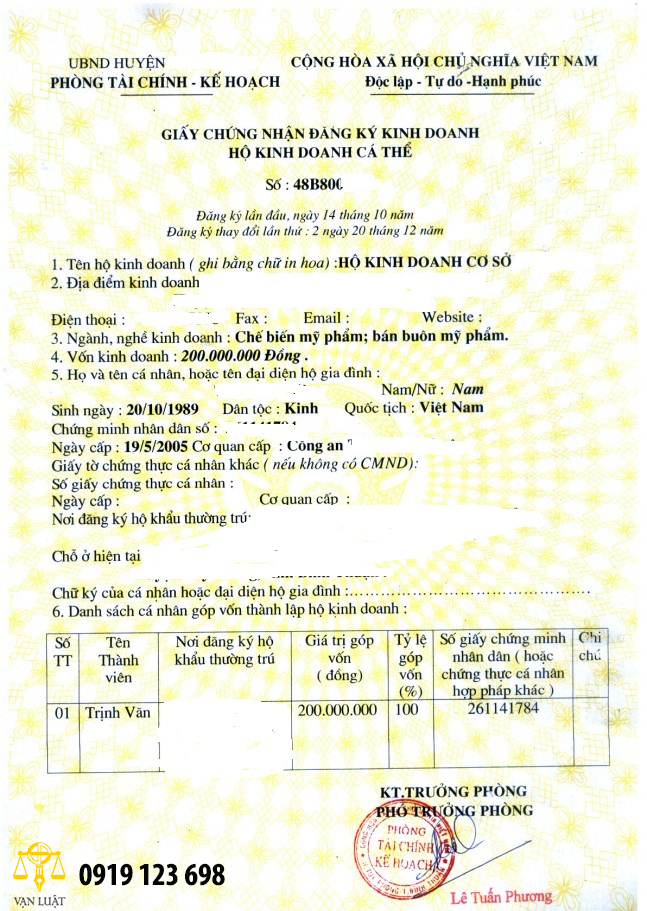 Cách Thức Đăng Ký Hộ Kinh Doanh: Hướng Dẫn Toàn Diện Về Thủ Tục Pháp Lý