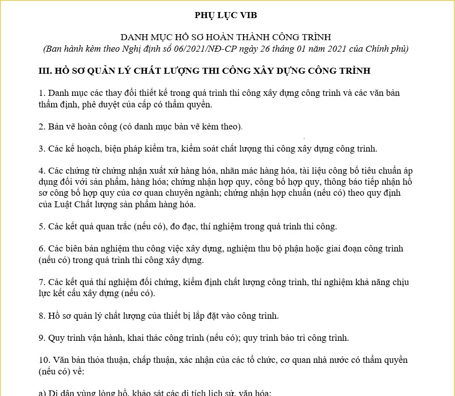 Cách Làm Hồ Sơ Quản Lý Chất Lượng Công Trình Chuẩn Theo Nghị Định 06 Cách Làm Hồ Sơ Quản Lý Chất Lượng Công Trình Chuẩn Theo Nghị Định 06