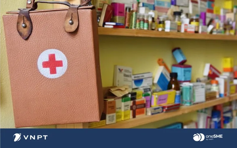 Giao diện chính phần mềm VNPT Pharmacy