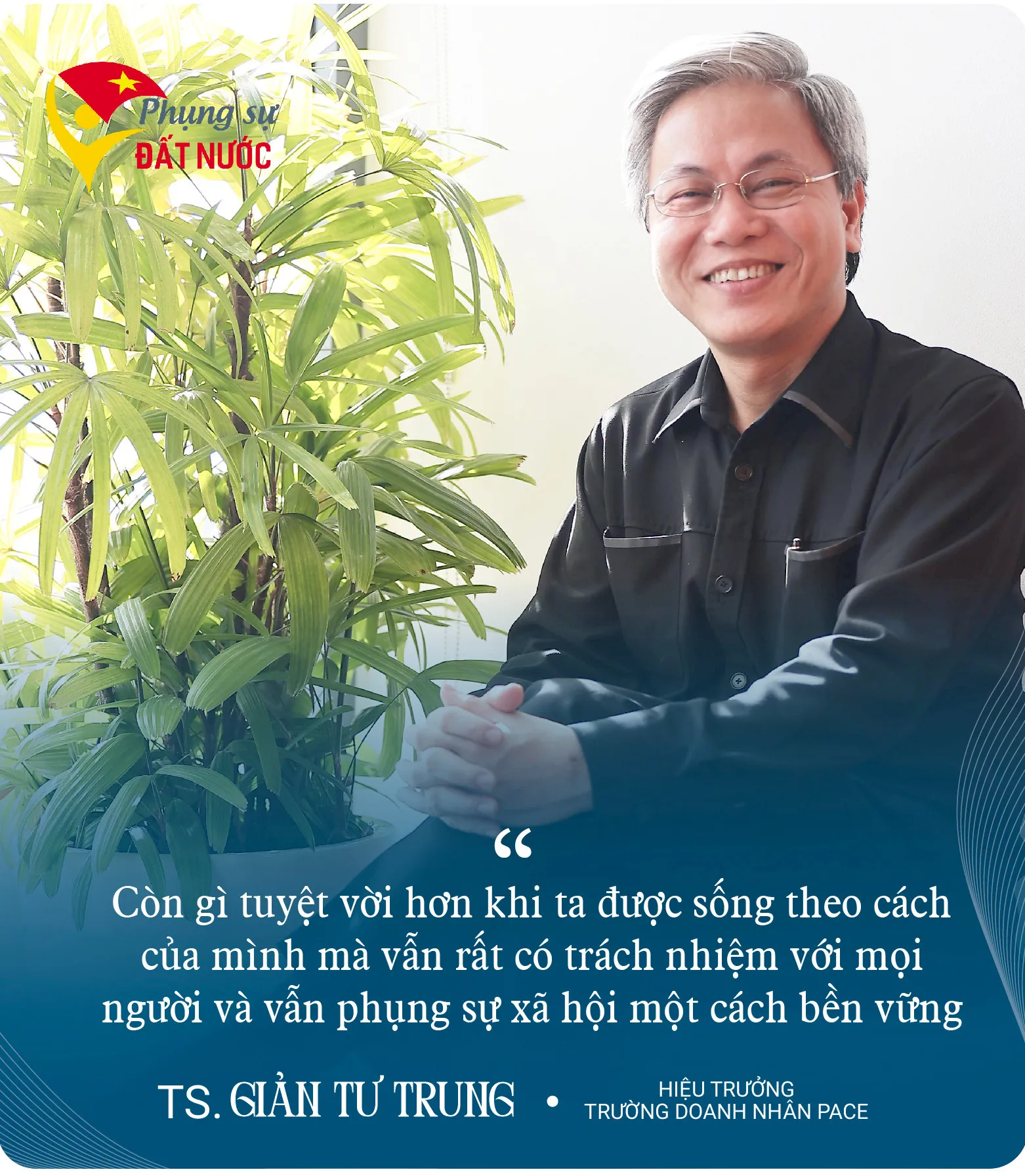 Cách kiếm tiền bằng kinh doanh thông qua triết lý phụng sự xã hội từ TS Giản Tư Trung