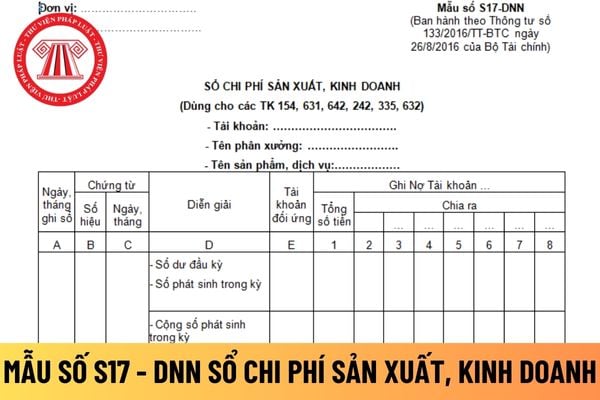 Cách Lập Sổ Chi Phí Sản Xuất Kinh Doanh Hiệu Quả Cho Doanh Nghiệp Nhỏ