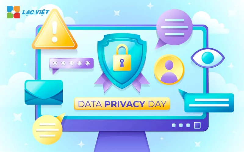 Biểu đồ an ninh dữ liệu khách hàng cho thấy các lớp bảo vệ cần thiết