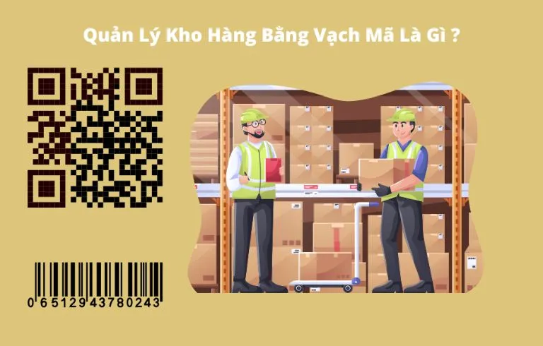 Mã vạch là công cụ nhận dạng tự động hiệu quả trong quản lý hàng hóa