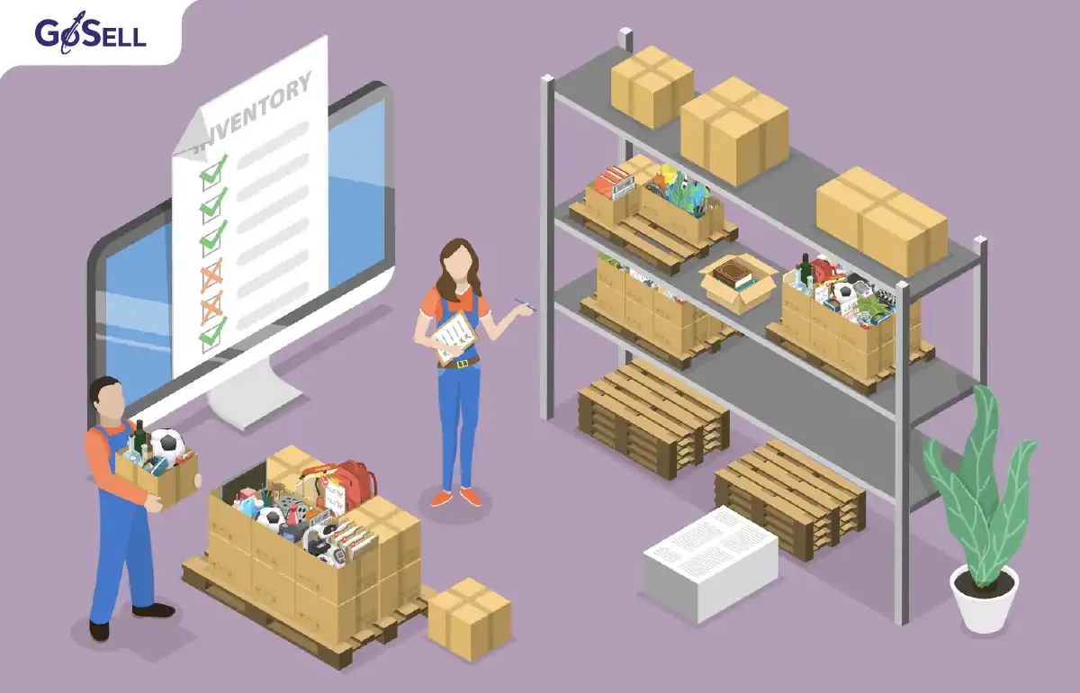 Các công việc khi quản lý hàng tồn kho cần được thực hiện một cách có hệ thống.