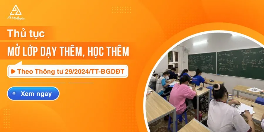 Thủ tục mở lớp dạy thêm tại nhà và đăng ký kinh doanh