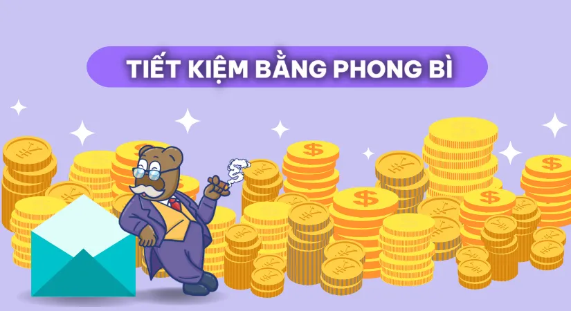 Bản chất của việc tiết kiệm bằng phong bì là chia nhỏ thu nhập và phân bổ cho từng mục tiêu chi tiêu cụ thể