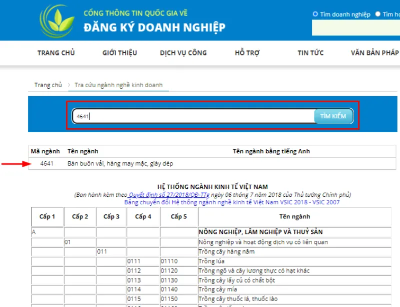 CÁCH TRA CỨU NGÀNH NGHỀ KINH DOANH CỦA DOANH NGHIỆP HIỆU QUẢ tra cứu mã ngành nghề