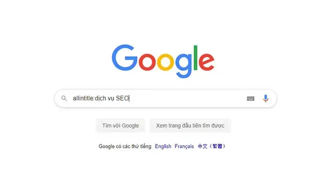 Hướng dẫn cách nhập lệnh  vào thanh tìm kiếm Google